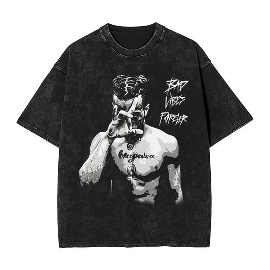 XXXTentacion Bad Vibes Forever Oversized Tee - Official Merch